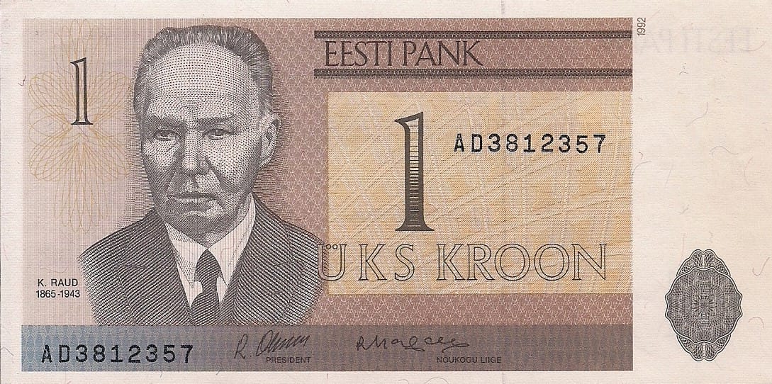 Estonia 5 Pick 69a ad 2