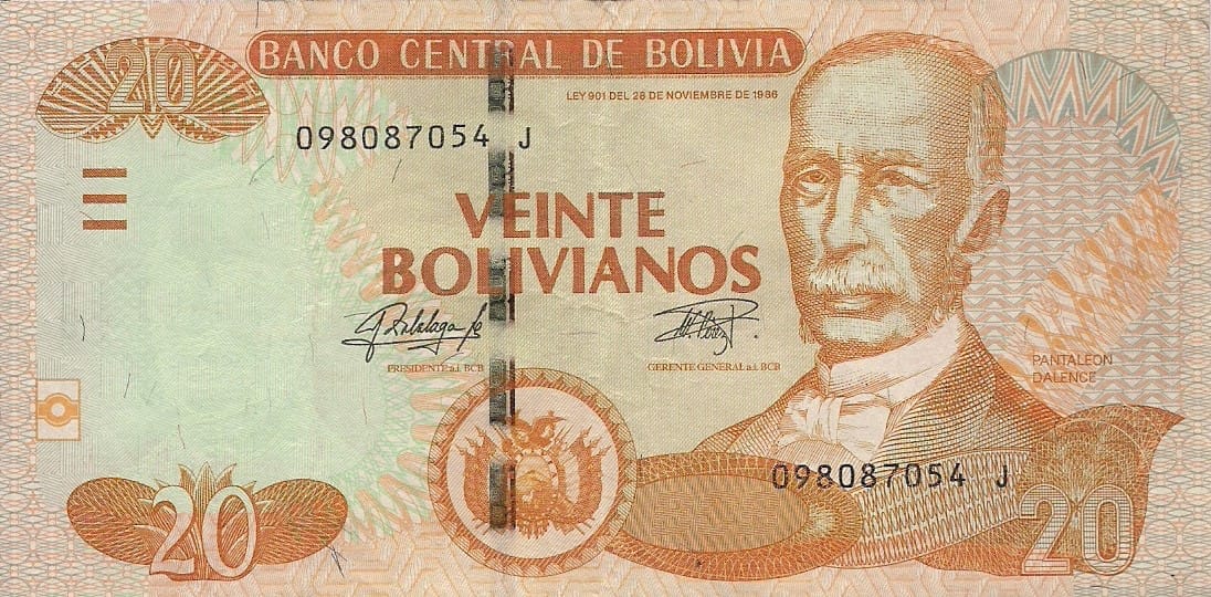 Bolivia 99 Pick 244 ad