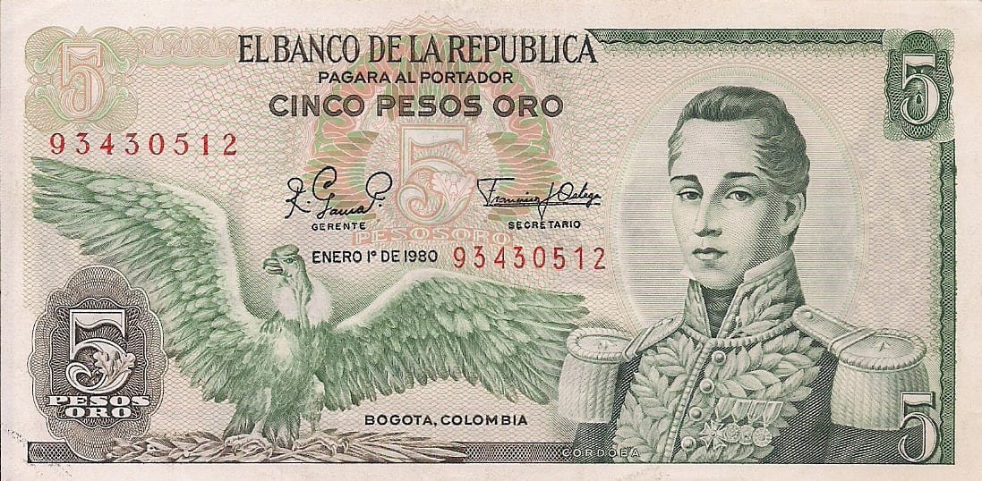 Colombia 11 Pick 406f.3 ad