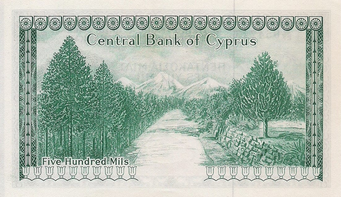 Chipre 6 Pick 42b at 1