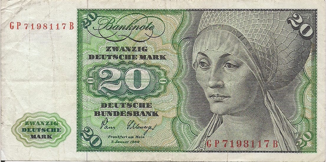 8-Alemania República Federal (1949-1990) 3 Pick 32d ad