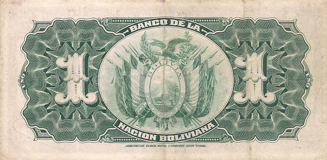 Bolivia 6 Pick 112a.3 at
