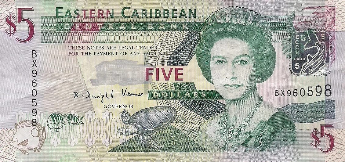 Estados del Caribe Oriental 4 Pick 47a ad 1 jpg