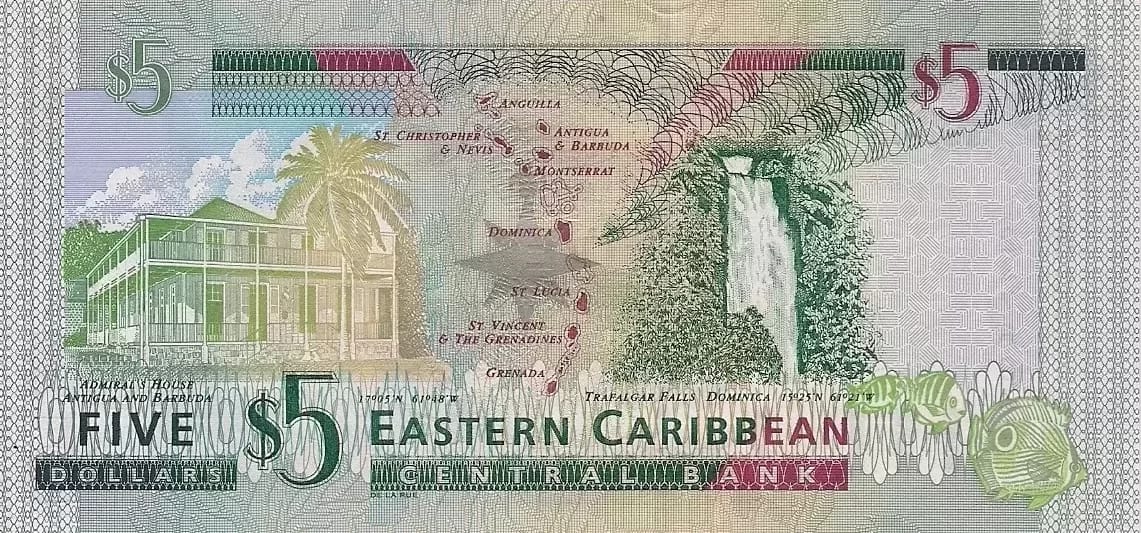 Estados del Caribe Oriental - Antigua y Barbuda 6 Pick 42a at jpg e1679506472797