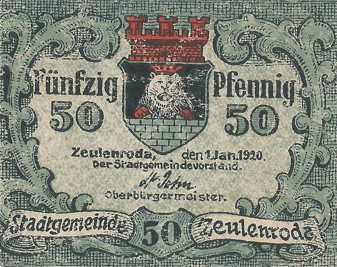 Notgeld - Z 13 Z8.9 Anverso