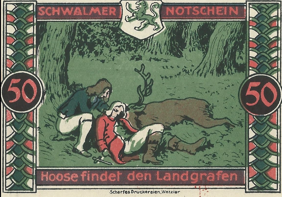 Notgeld - T 6 1340.1a 1 3 Reverso