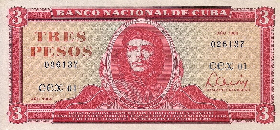 Pesos Cubanos 29 Pick 107a ad e1676116320459