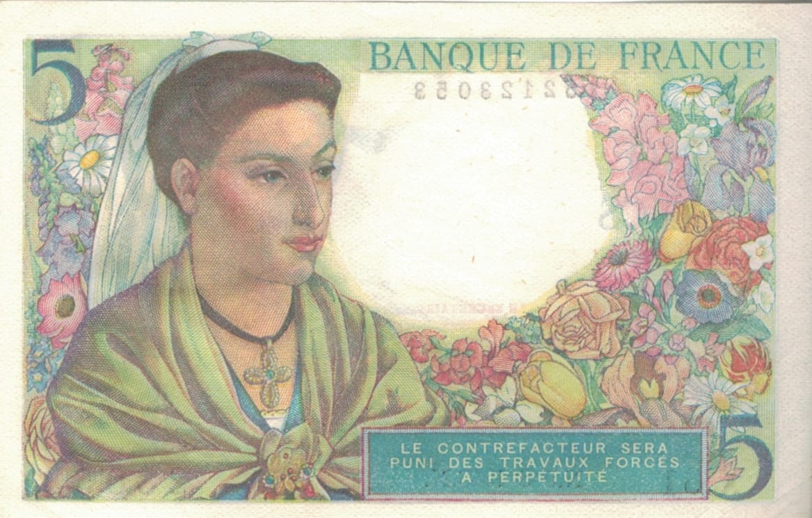 Francia 84 Pick 98a.3 at