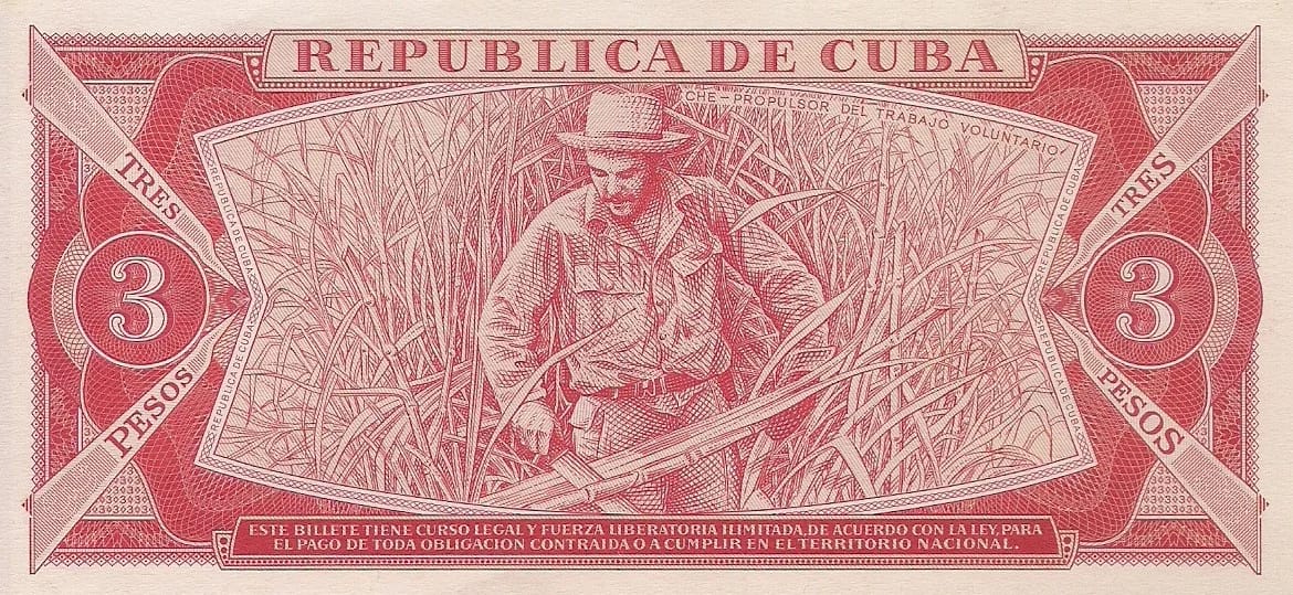 Pesos Cubanos 30 Pick 107a at jpg