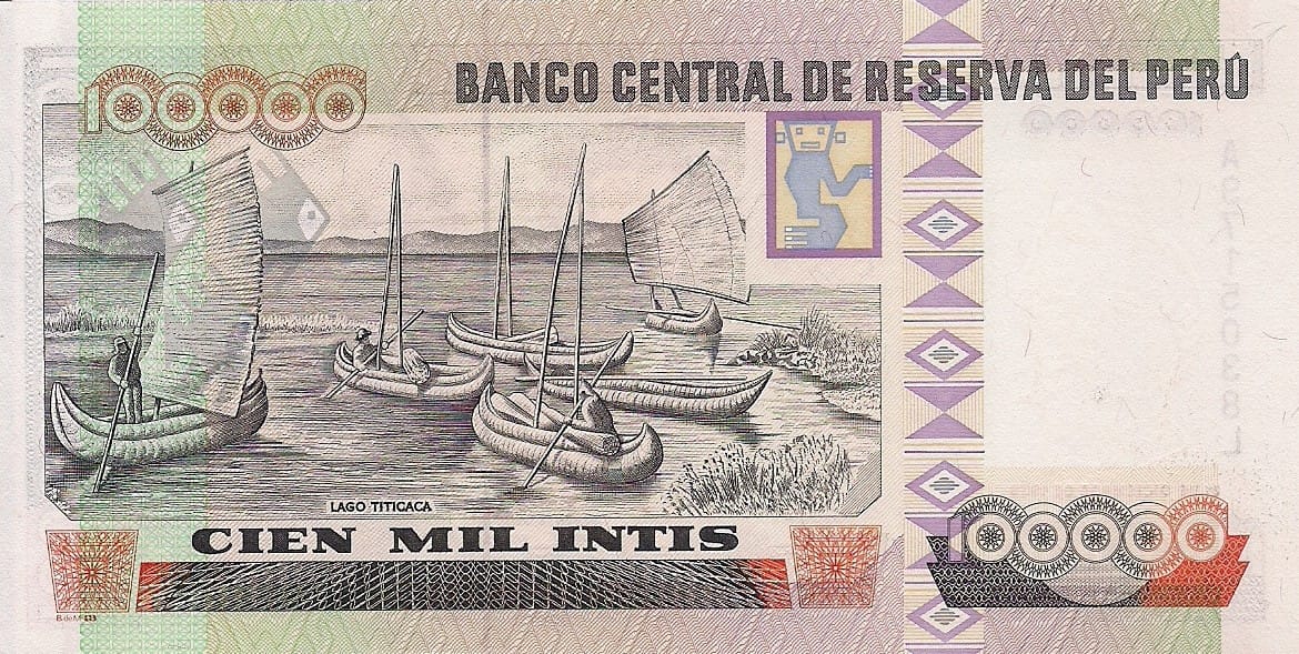 Perú 76 Pick 145 at 1