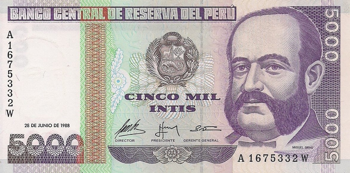 Perú 69 Pick 137 ad