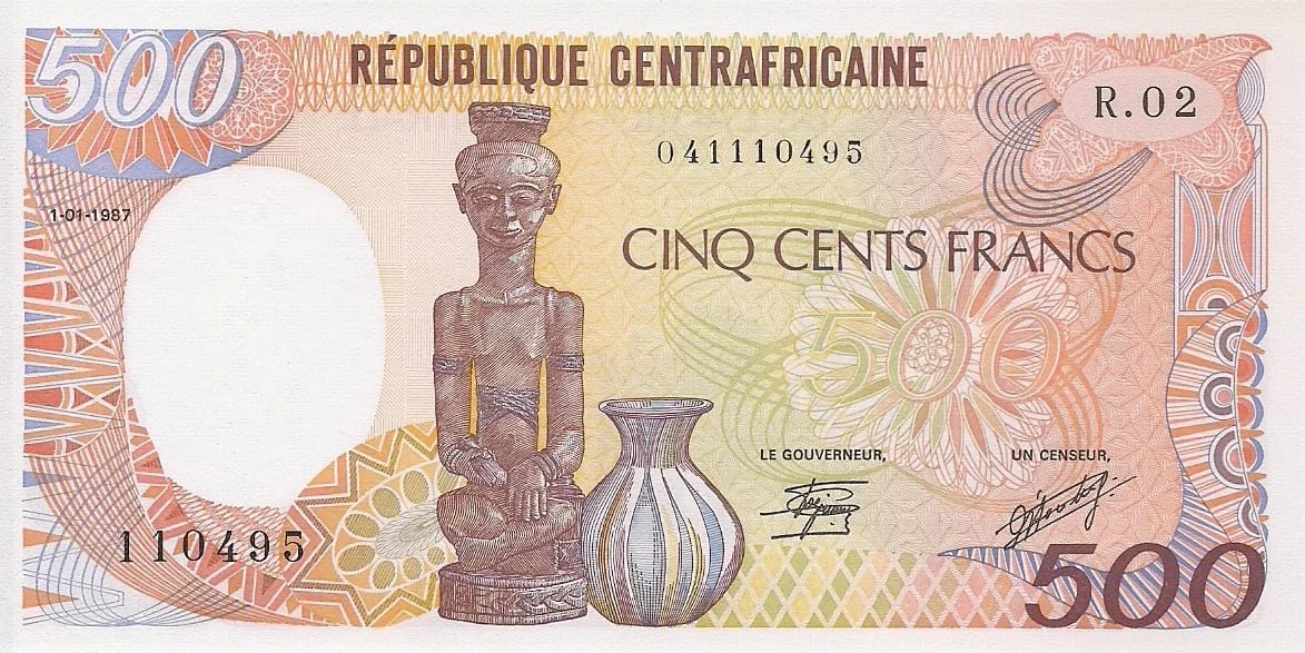 Republica Centroafricana 5 Pick 14c ad jpg