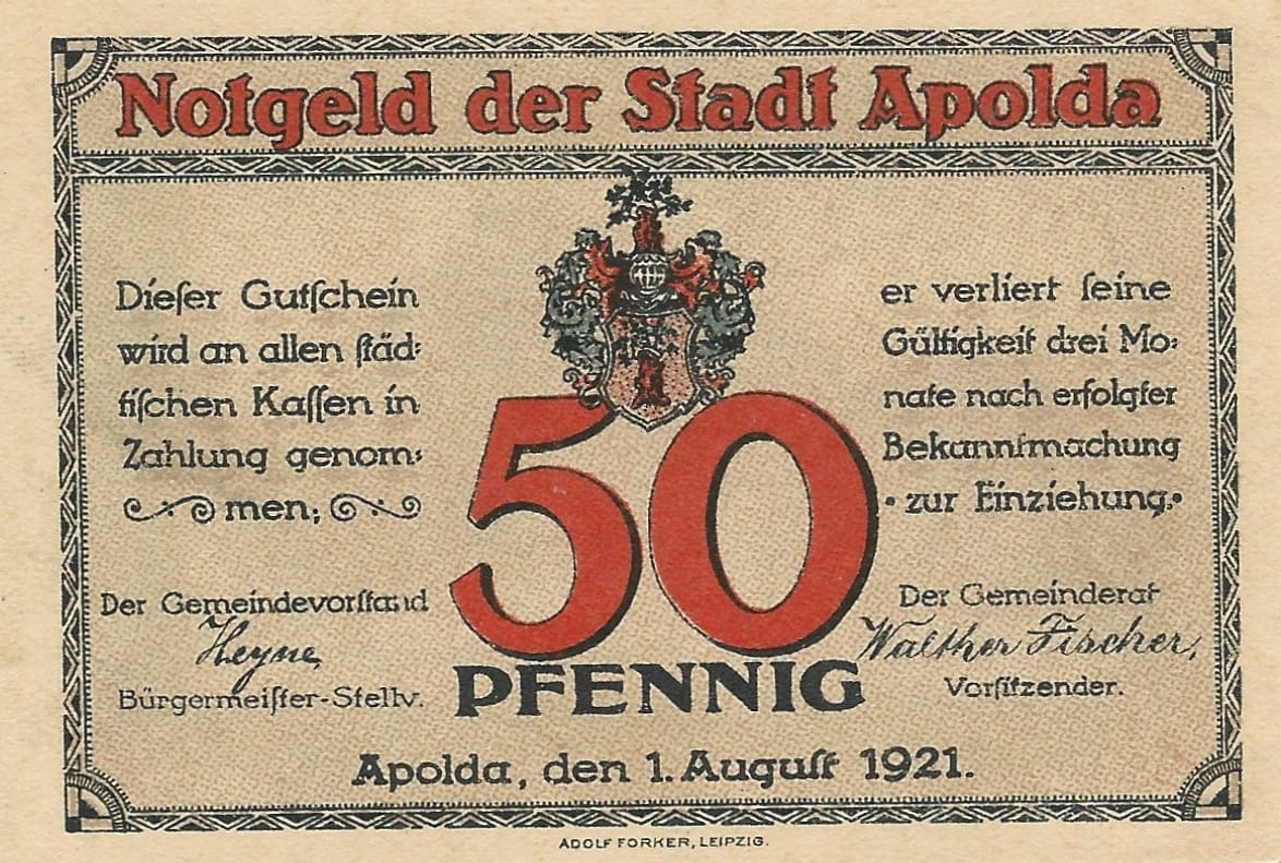 Notgeld - A 9 0036.3a 2 6 Anverso