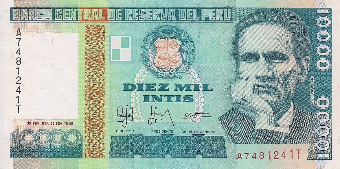 Perú 71 Pick 140 ad