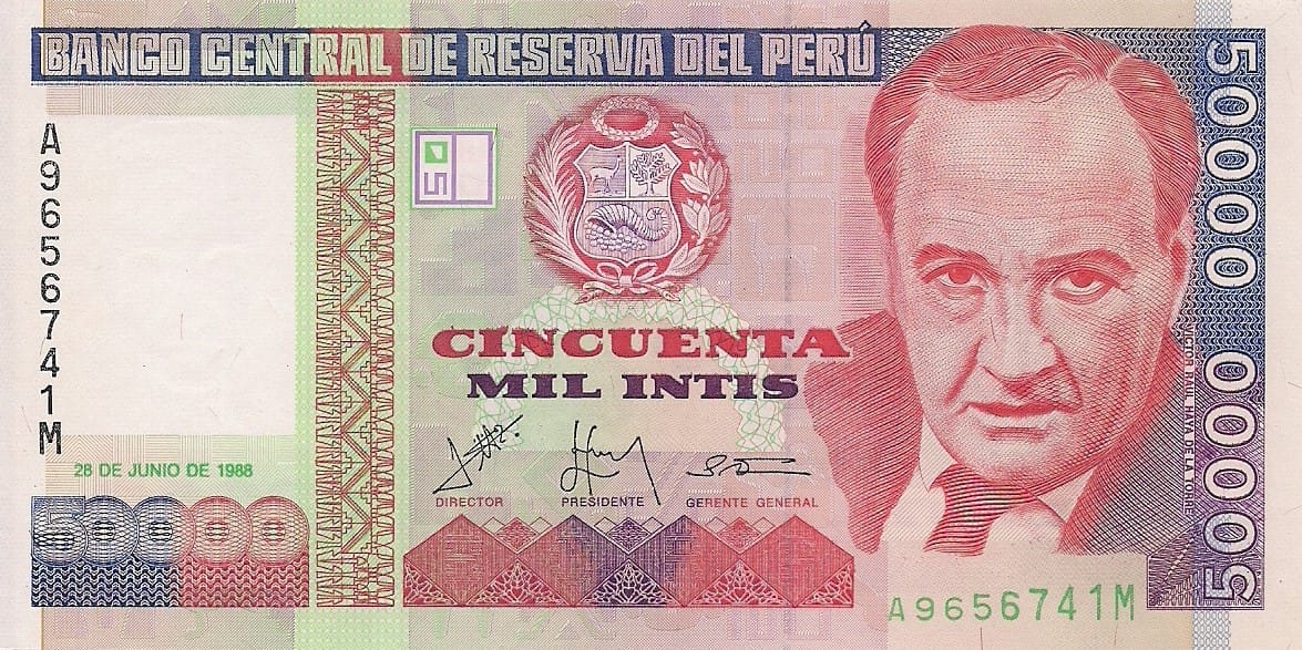 Perú 73 Pick 142 ad