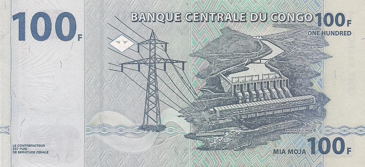 República Democrática del Congo 26 Pick 98a at 1 jpg