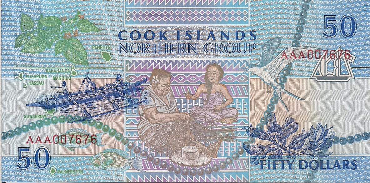 Islas Cook 8 Pick 10a at 2