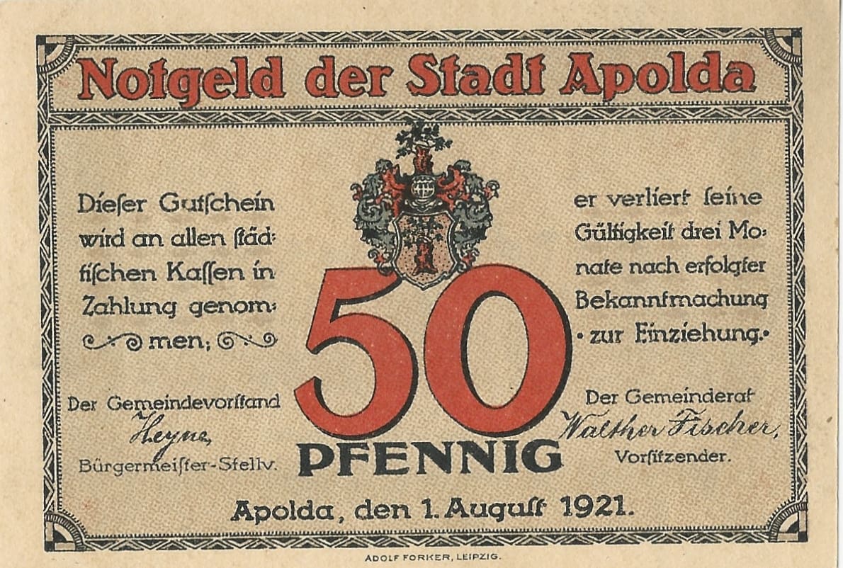 Notgeld - A 7 0036.3a 1 6 Anverso