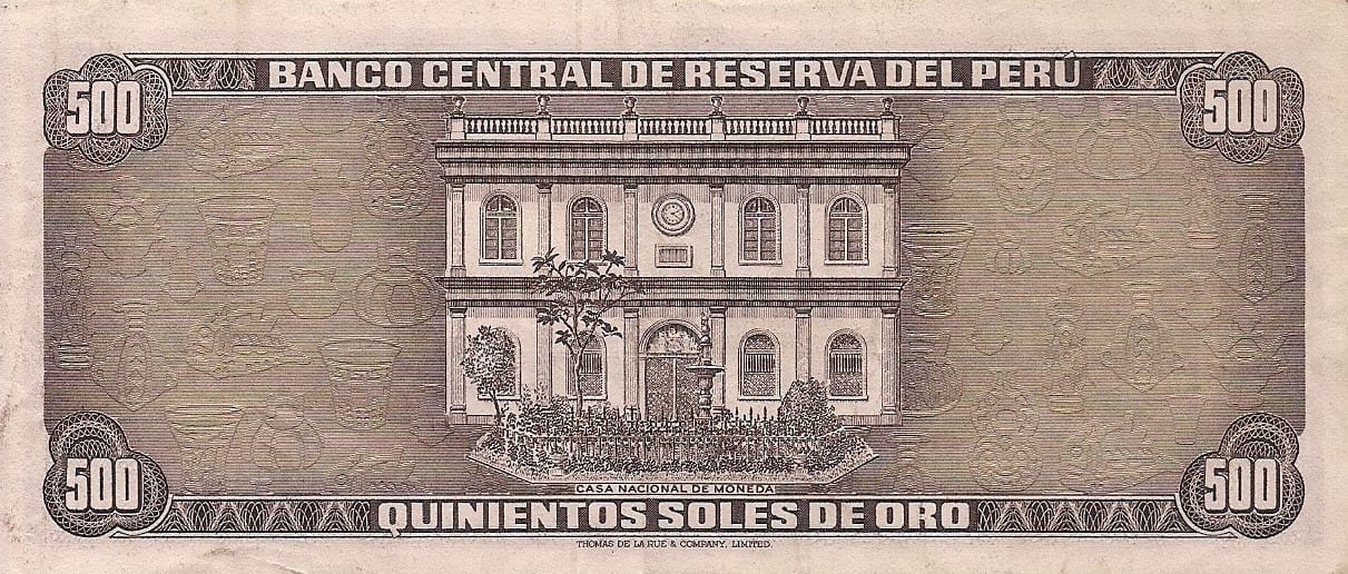 Perú 40 Pick 104b.3 at