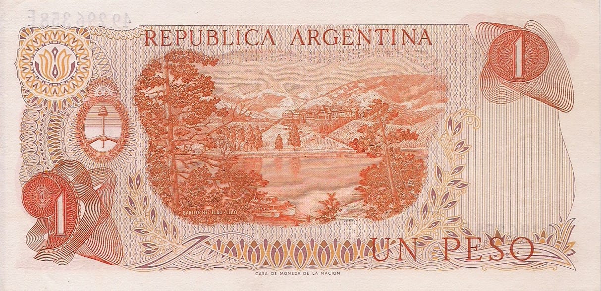 11-Pesos Ley 18188 (1970-1983) 17 Col 606a at