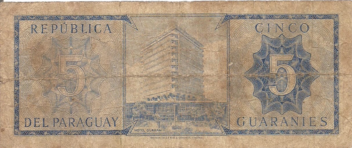 Paraguay 34 Pick 194 at