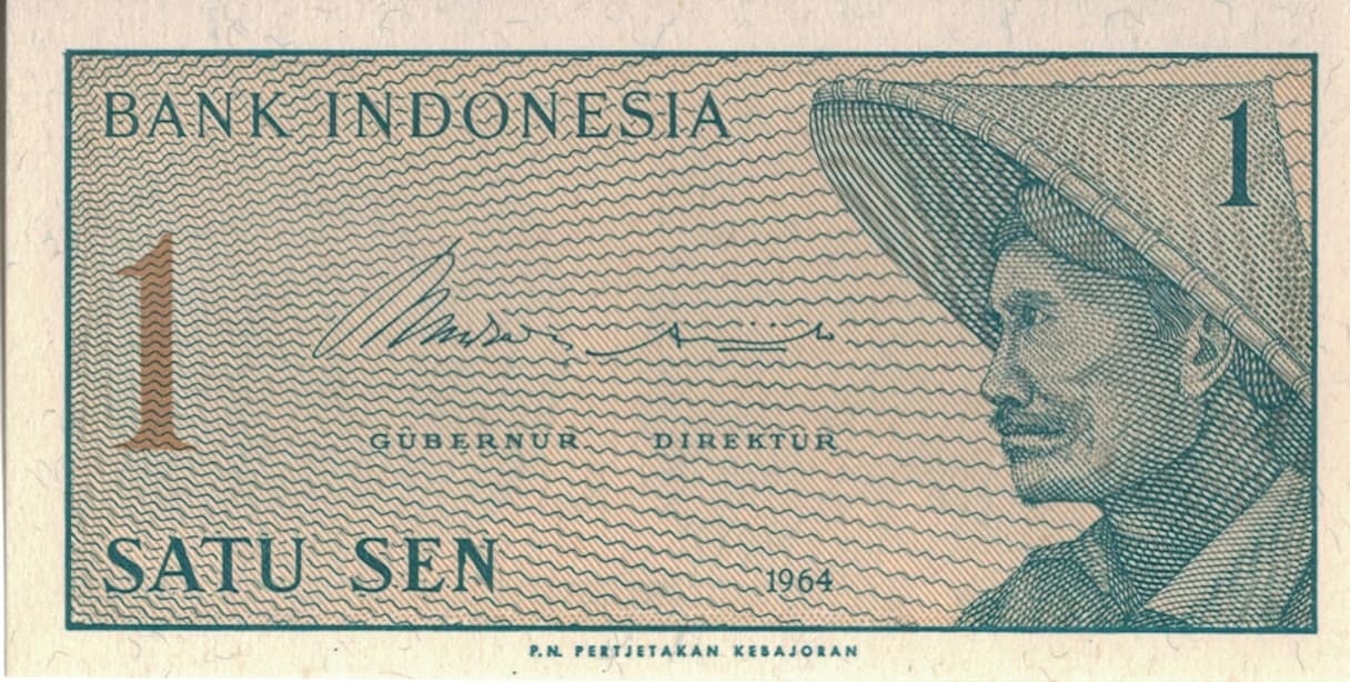 Indonesia 19 Pick 90 ad 1