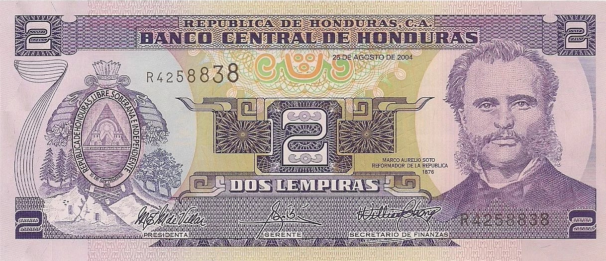 Honduras 9 Pick 80Ae ad jpg