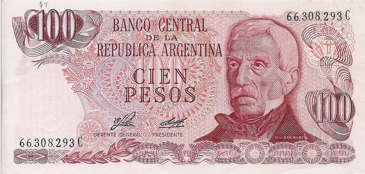 11-Pesos Ley 18188 (1970-1983) 87 Col 637b ad