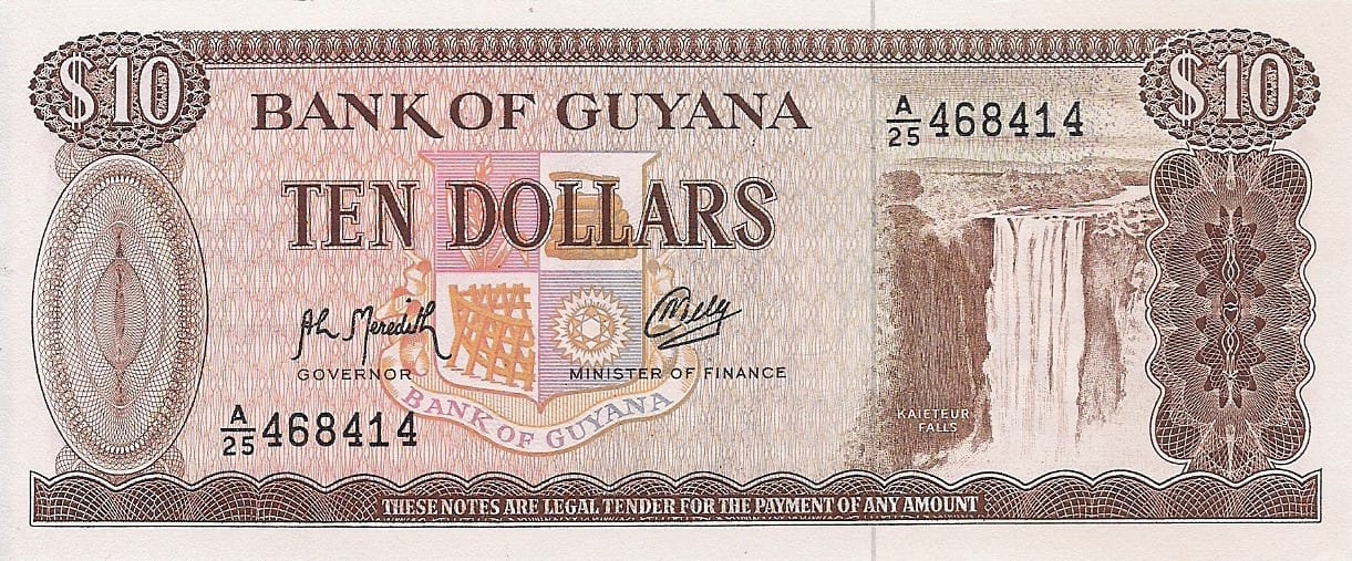 Guyana 9 Pick 23f ad 1