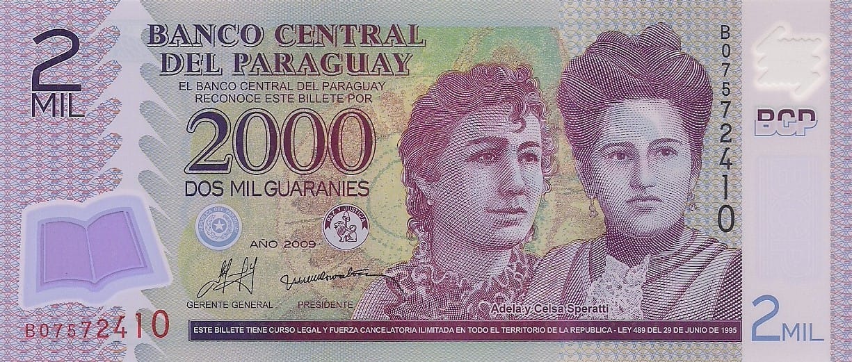 Paraguay 67 Pick 228b ad