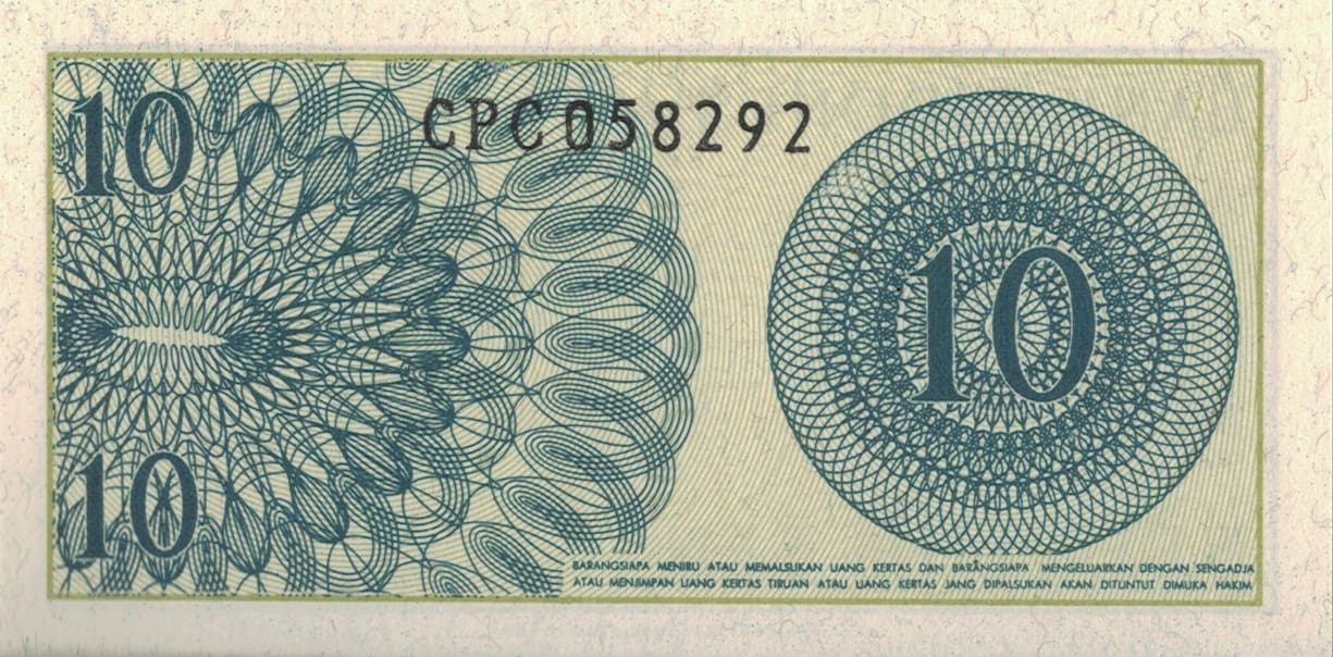 Indonesia 24 Pick 92 at 2