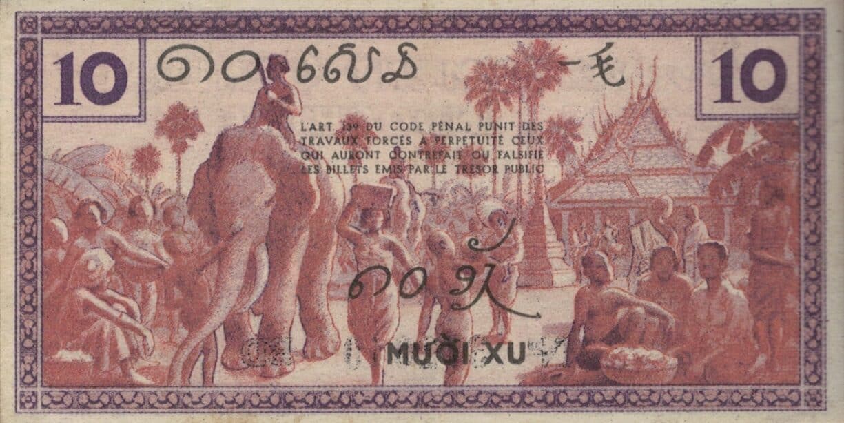 Indochina Francesa 15 Pick 85c at e1676812771595