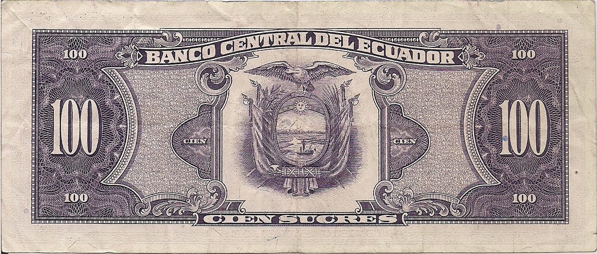 Ecuador 24 Pick 123a.11 at