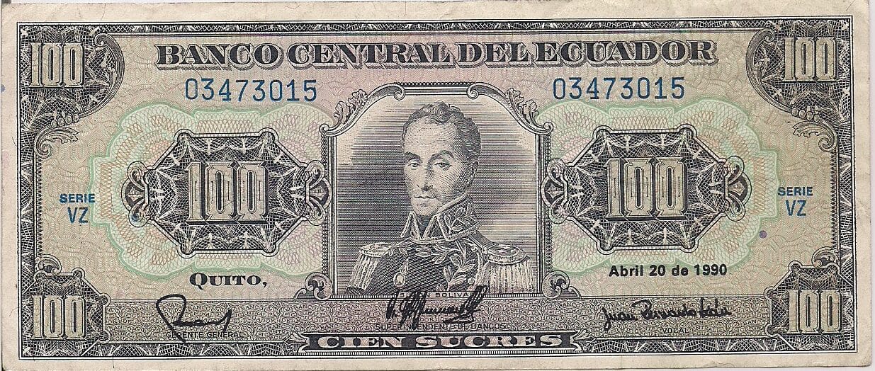 Ecuador 23 Pick 123a.11 ad e1676627578294