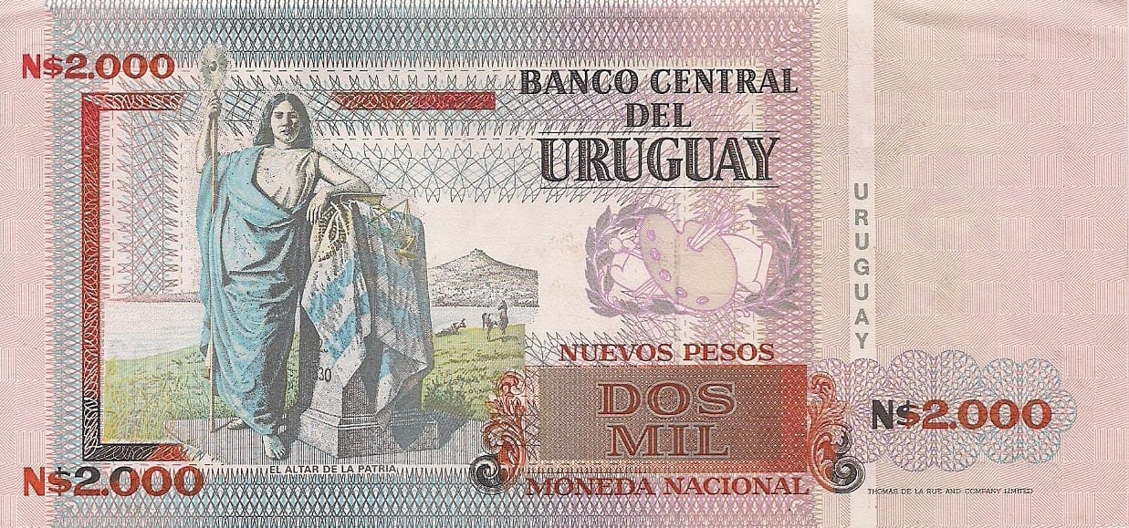 Uruguay 78 Pick 68 at 1