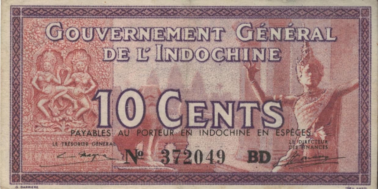 Indochina Francesa 14 Pick 85c ad