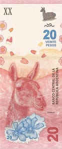 17-Pesos - Serie Fauna 6 Bot 5003 Anverso
