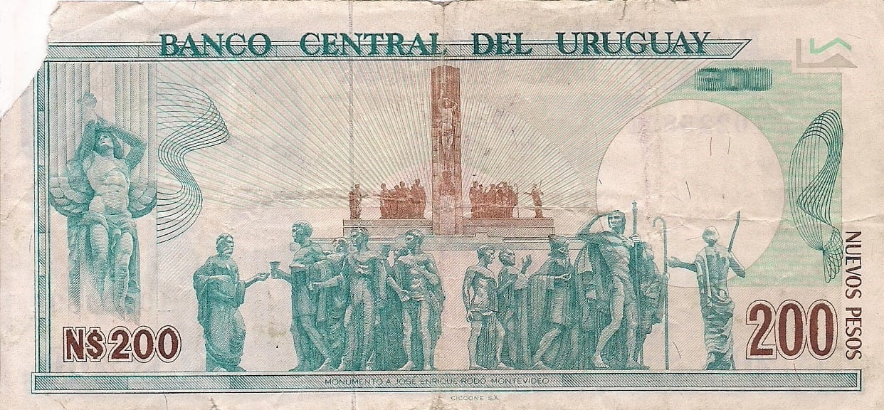 Uruguay 76 Pick 66 at 1