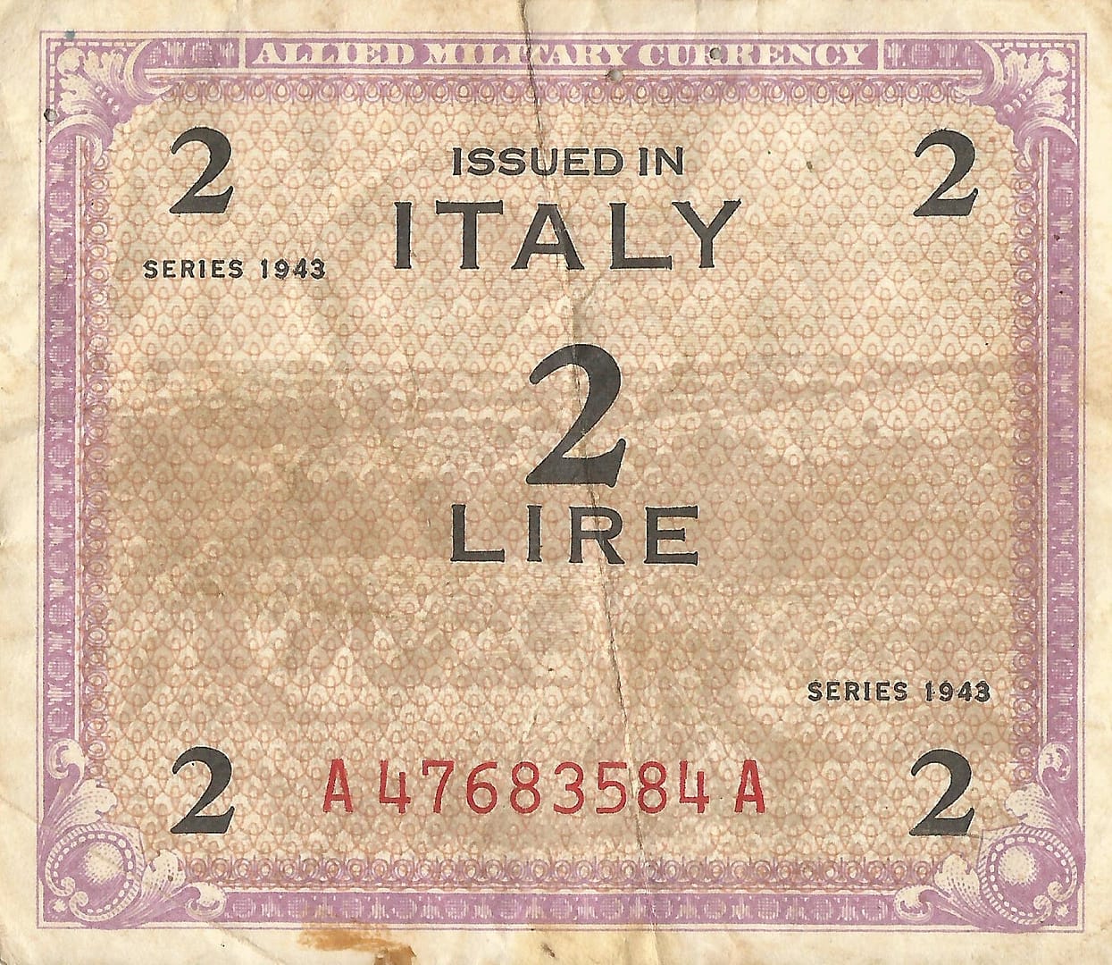 Italia 93 Pick M11a Anverso