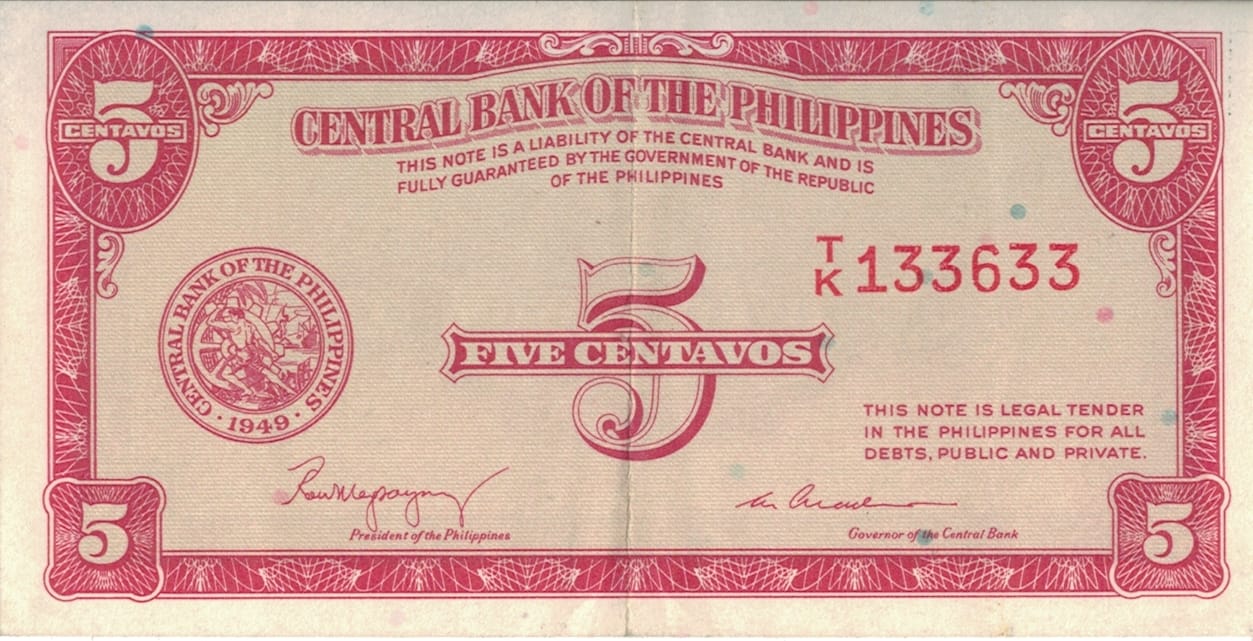 Filipinas 49 Pick 126a ad 1