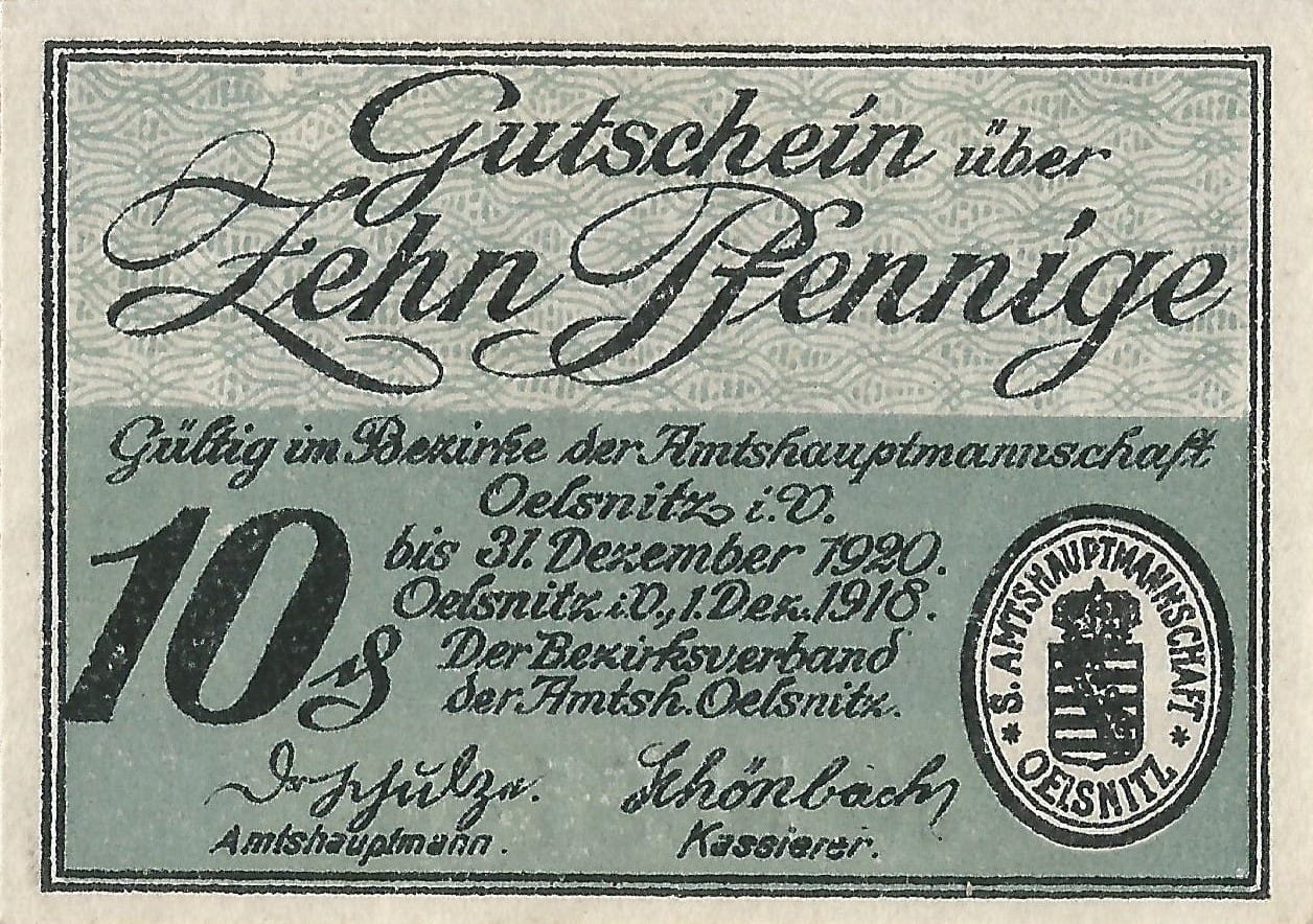 Notgeld - O 3 O13.2a Anverso