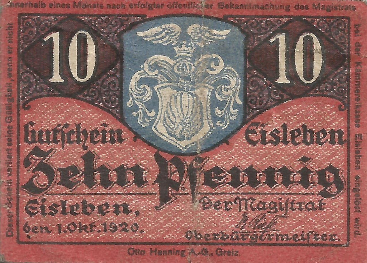 Notgeld - E 9 E12.2b Anverso