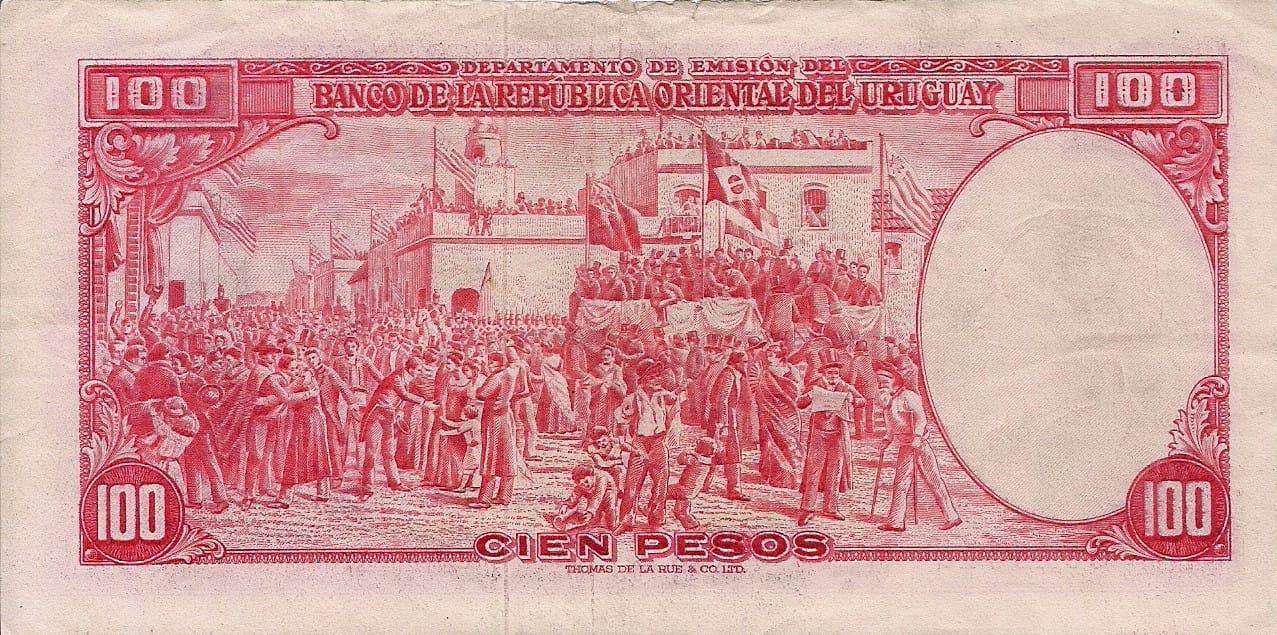 Uruguay 36 Pick 39b at 1