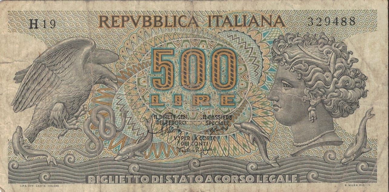 Italia 45 Pick 93a.2 ad