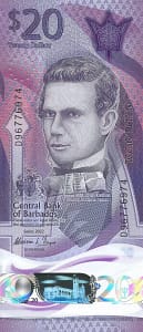 Barbados 19 Pick Nuevo W83 Anverso scaled