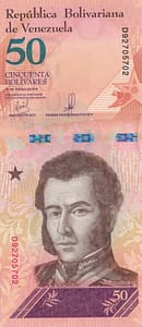 Venezuela 81 Pick 105a Anverso