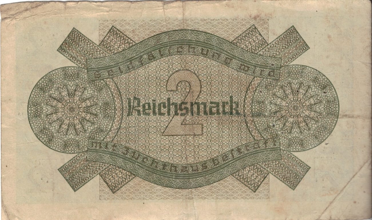 5-Reichsmark (1924-1948) 18 Pick R137a at