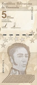 Venezuela 101 Pick 115a Anverso