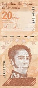 Venezuela 105 Pick 117a Anverso