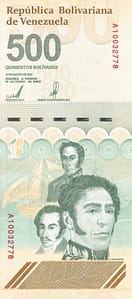 Venezuela 113 Pick 121 Anverso